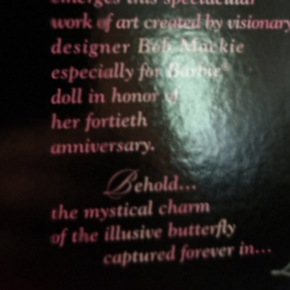 1999 Bob Mackie Le Papillon 40th Anniversity - Picture 14 of 15